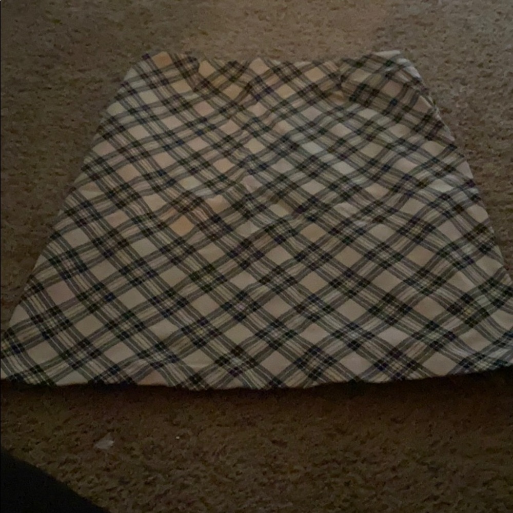 Tan plaid shirt